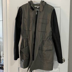 DKNY Rain Jacket Green
